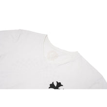 Chrome Hearts Vintage 'Kaleidoscope' V Neck White Tee