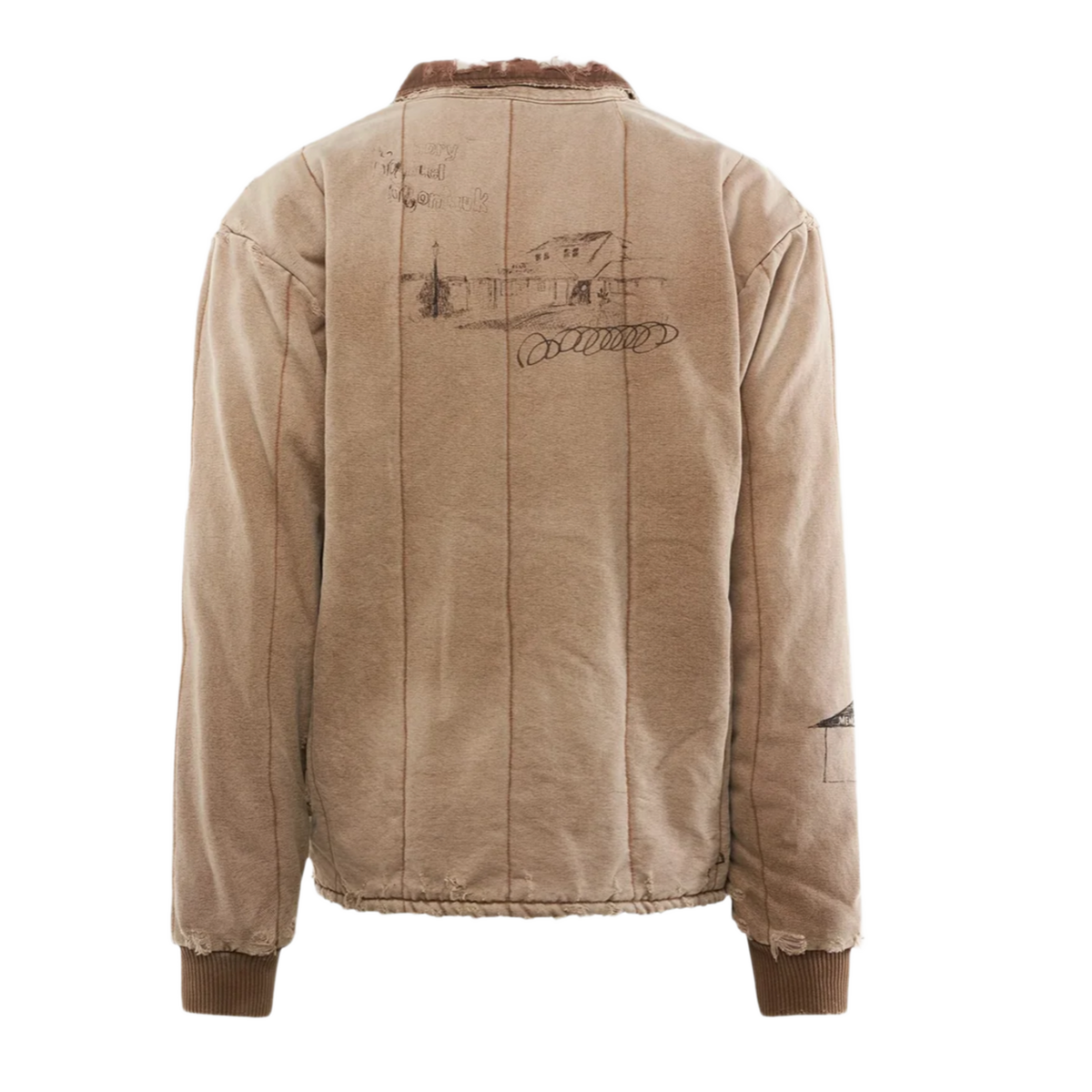 Paly Hollywood 'Tan' Mem Motel Canvas Work Jacket