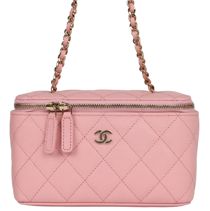 Chanel 'Pink' Small Classic Vanity Bag
