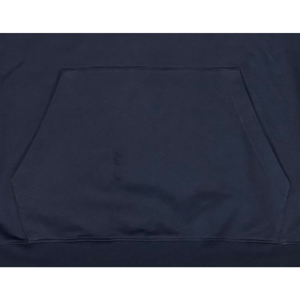 Marni 'Hybrid Layered Half-Sleeve Navy Hoodie & Light Blue Button-up Sleeve' Pull Over