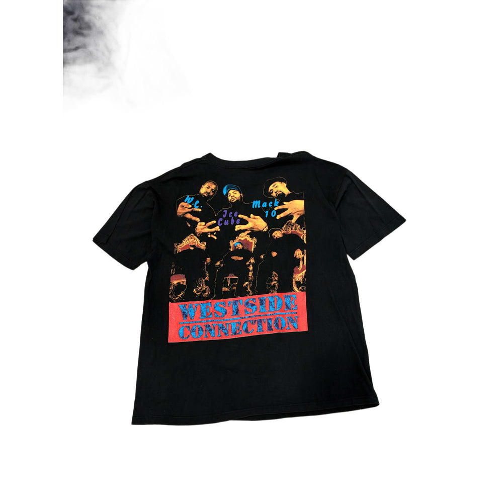 Ice Cube 'Bow Down' Vintage Black Tee