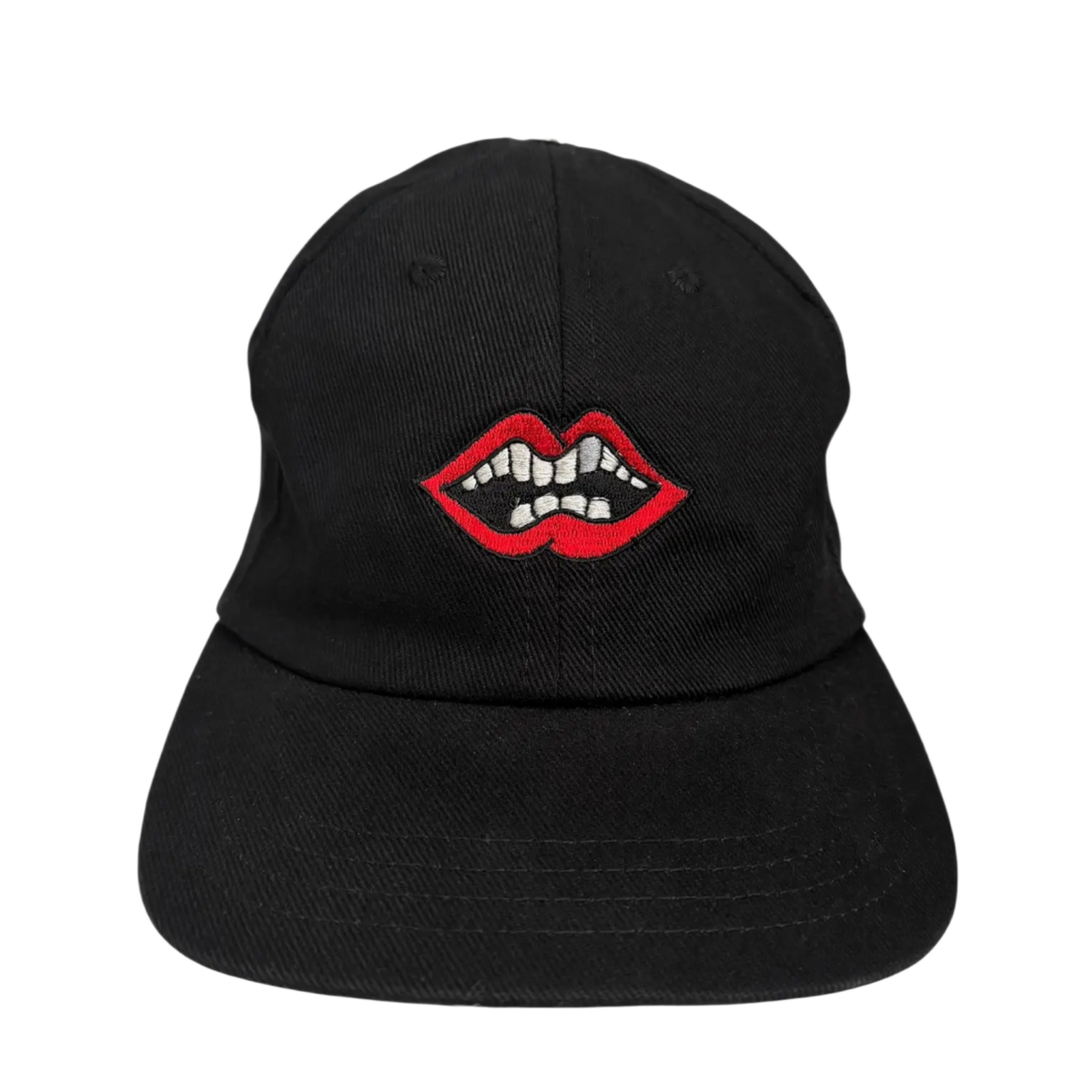Chrome Hearts 'Chomper' Leather Strap Hat