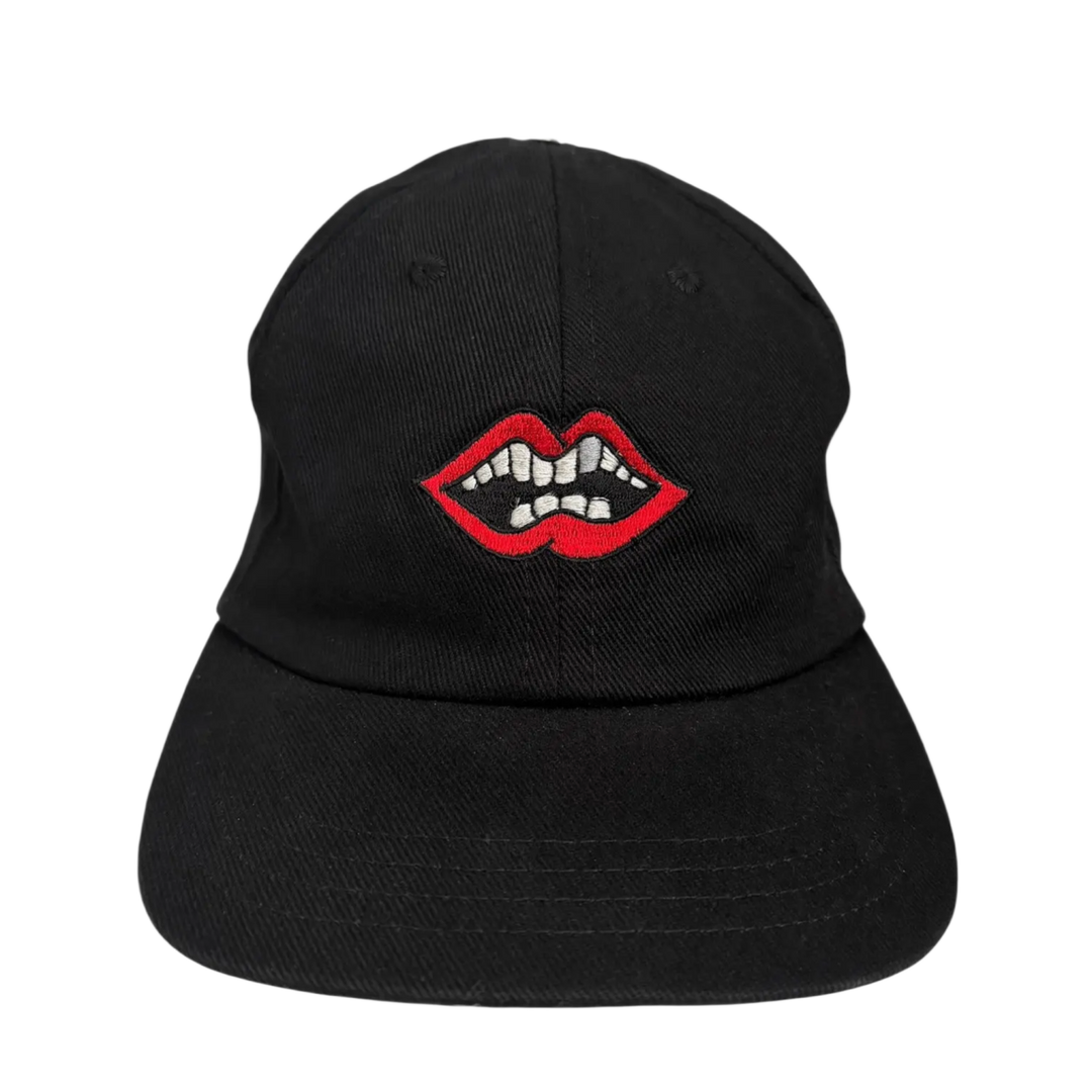 Chrome Hearts 'Chomper' Leather Strap Hat