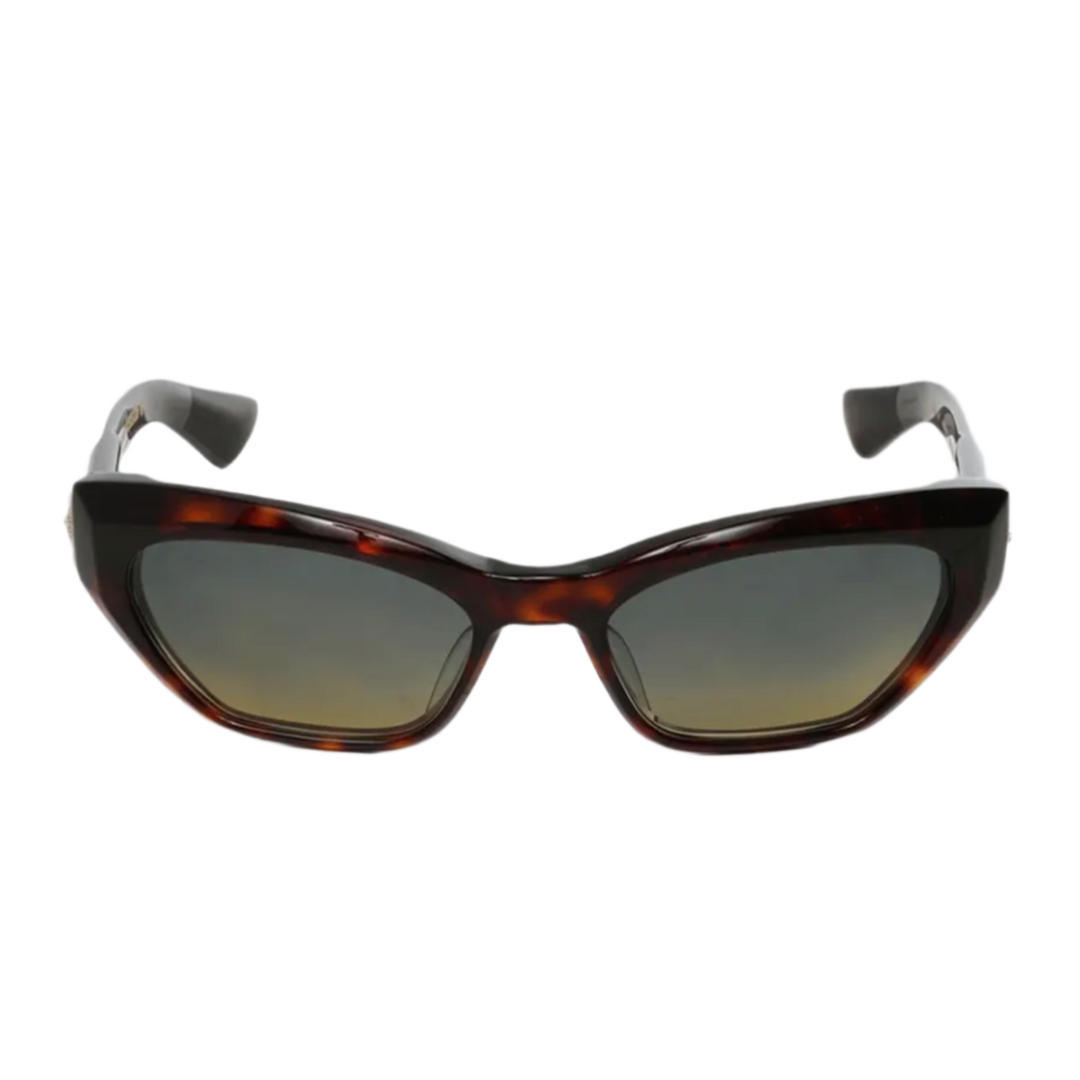 Chrome Hearts 'Hallla Baluuuu' Tortoise Women's Sunglasses
