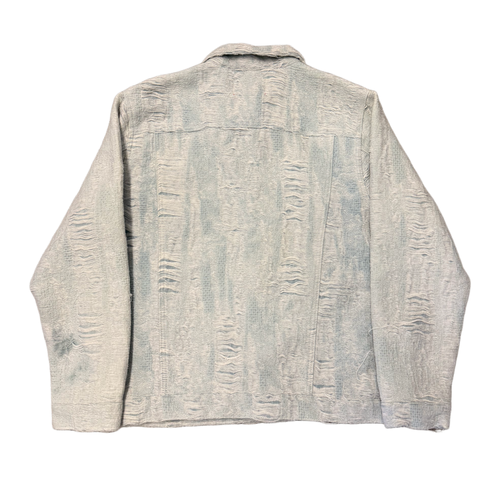 Who Decides War 'Blue' Distressed Denim Jacket