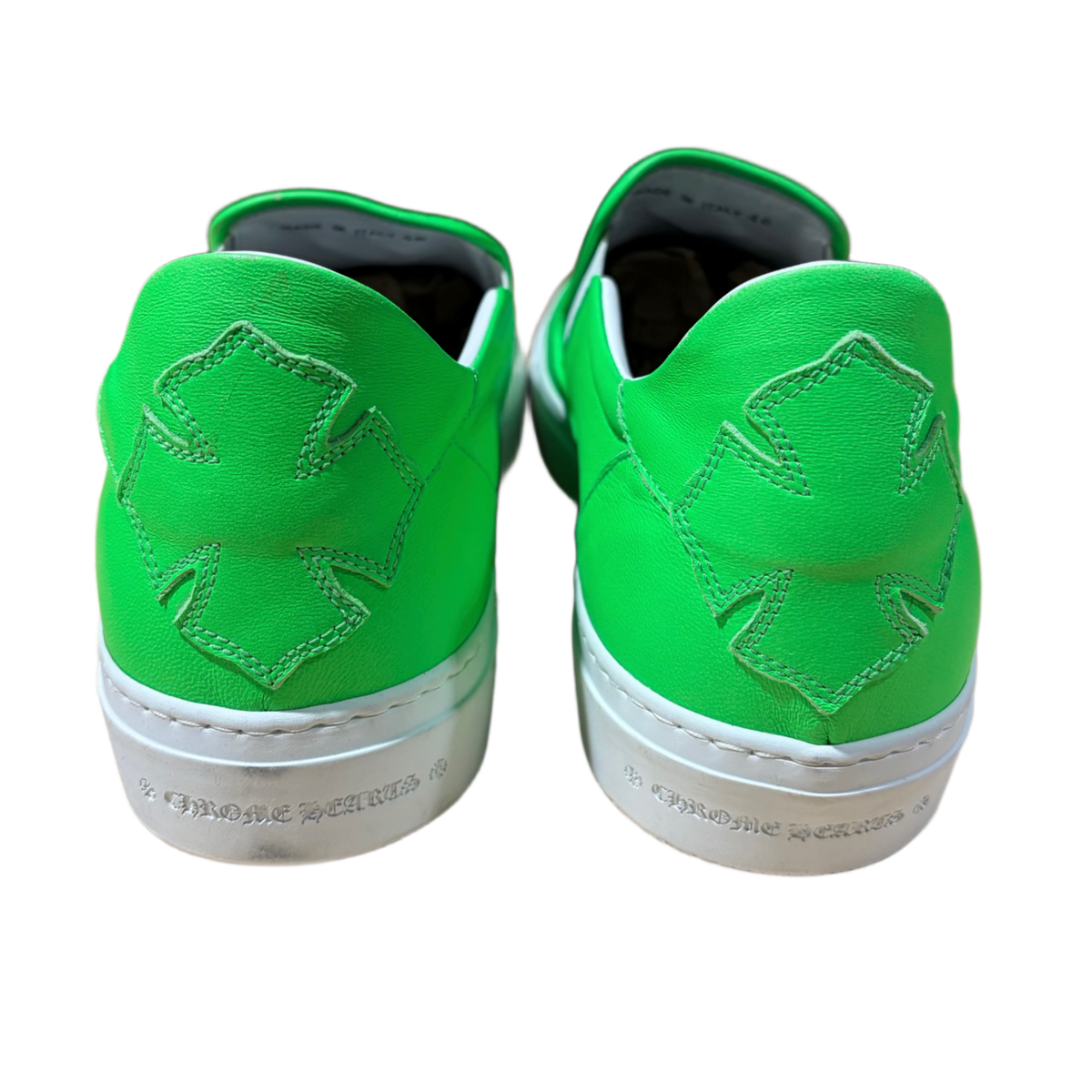 Chrome Hearts 'Green' Filagree Slip-On