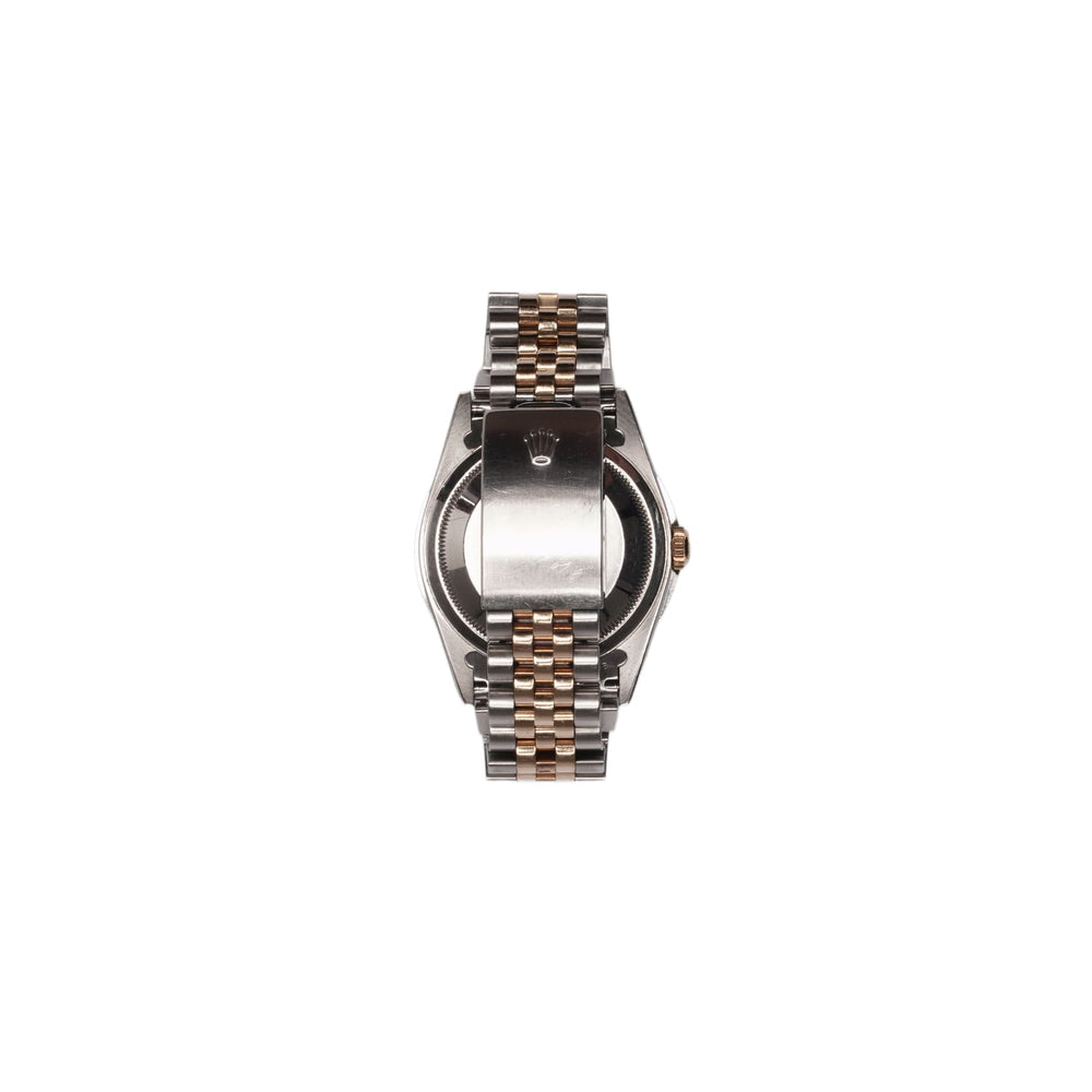 Rolex DateJust 'Champagne Dial' Two Tone Diamond Bezel Jubilee