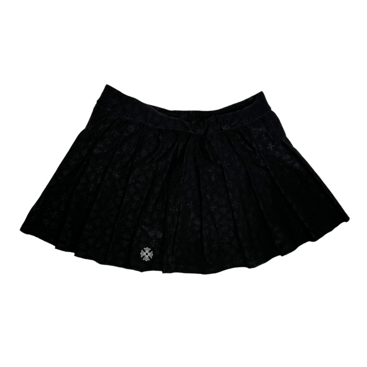Chrome Hearts 'Plus Cross Monogram' Horseshoe Mini Skirt