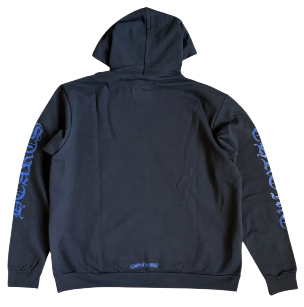 Chrome Hearts 'Black & Blue' Vertical Logo Hoodie