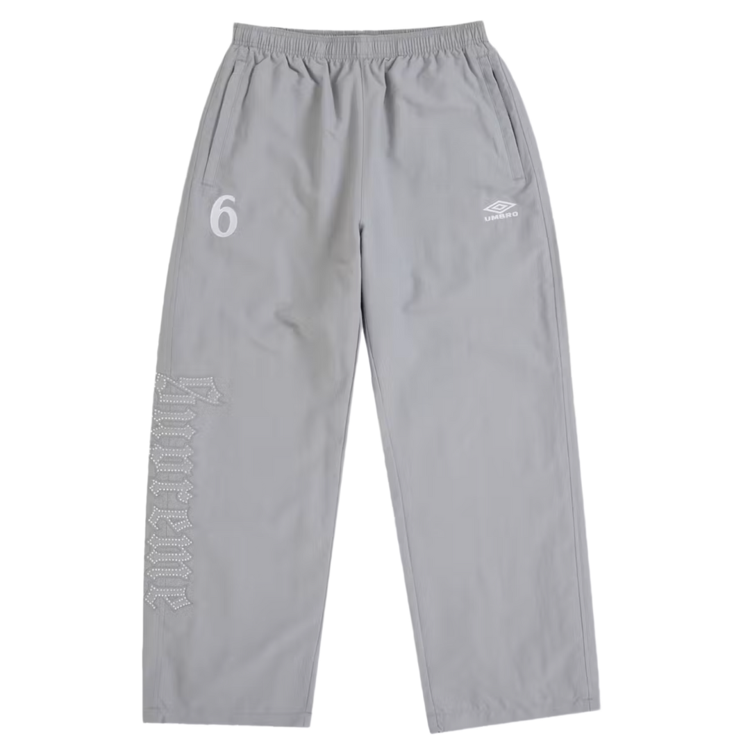 Supreme Umbro 'Grey' Rhinestone Track Pants