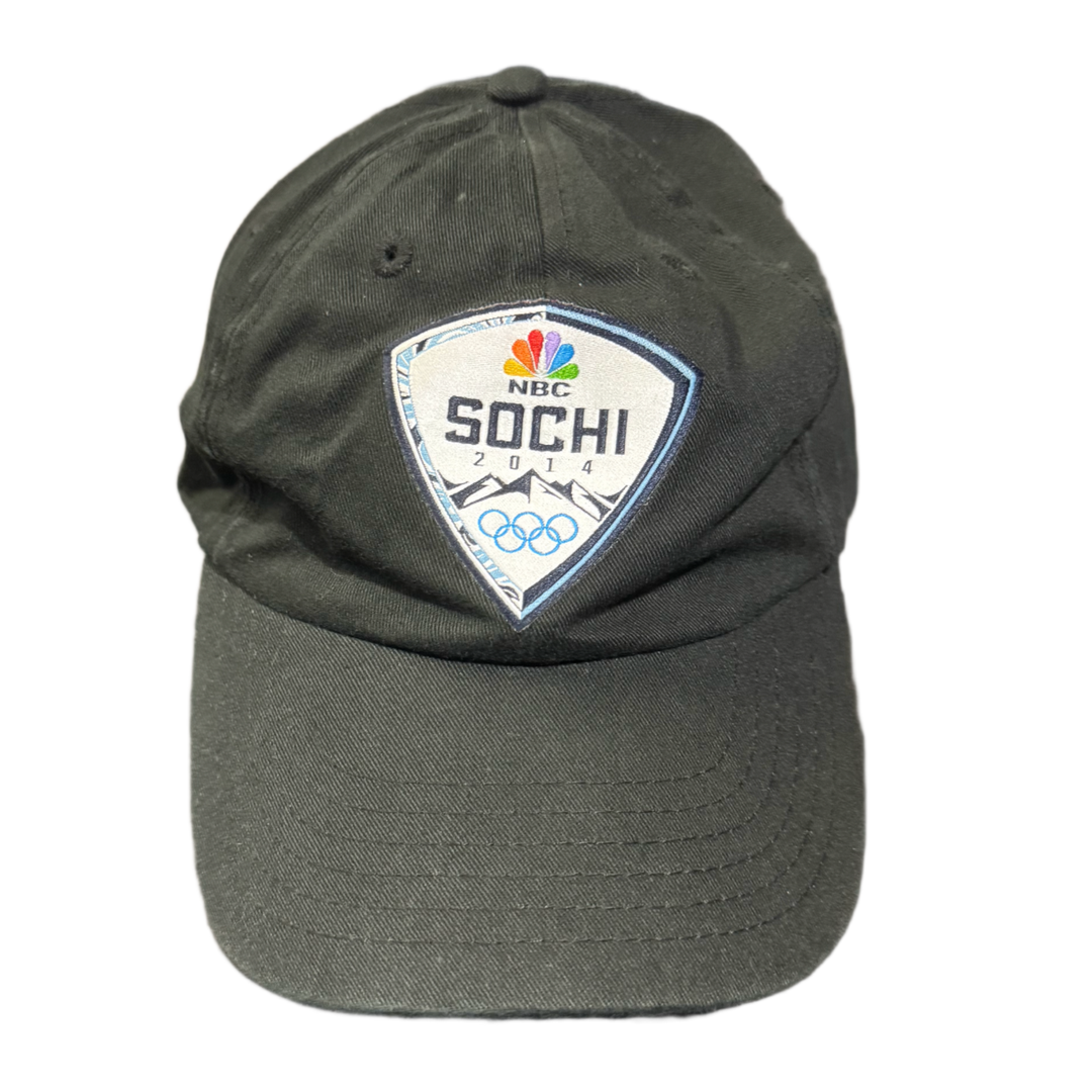 NBC 'Sochi 2014 Winter Olympics' Black Adjustable Vintage Hat