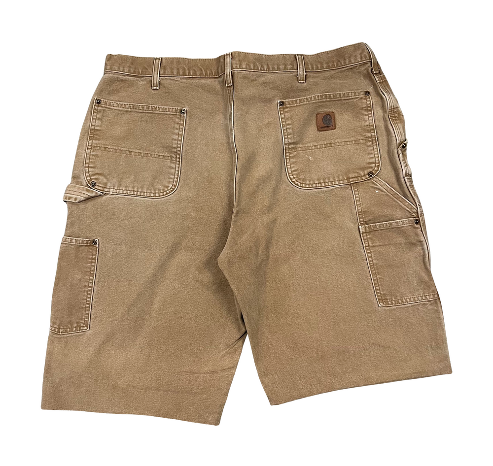 Carhartt 'Tan Denim' Double Knee Carpenter Shorts
