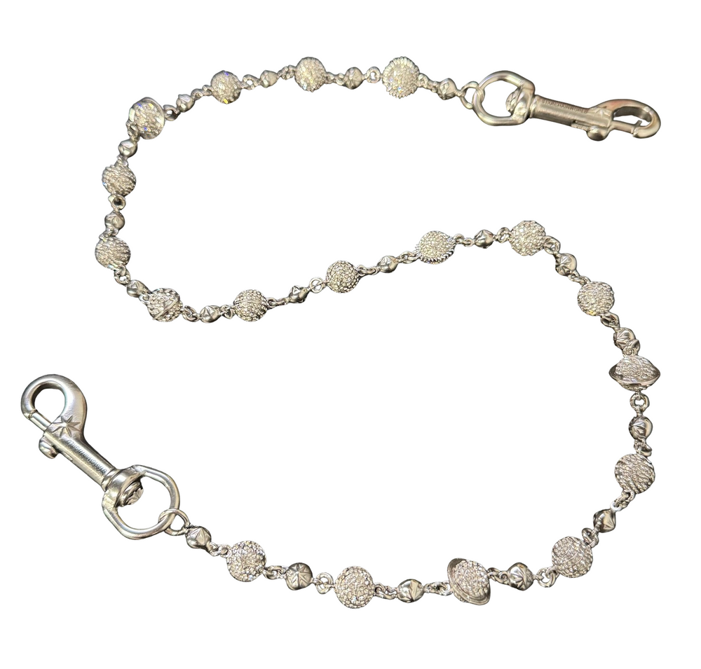 Starchain World 'Galaxy' 26.5in Starball White Wallet Chain