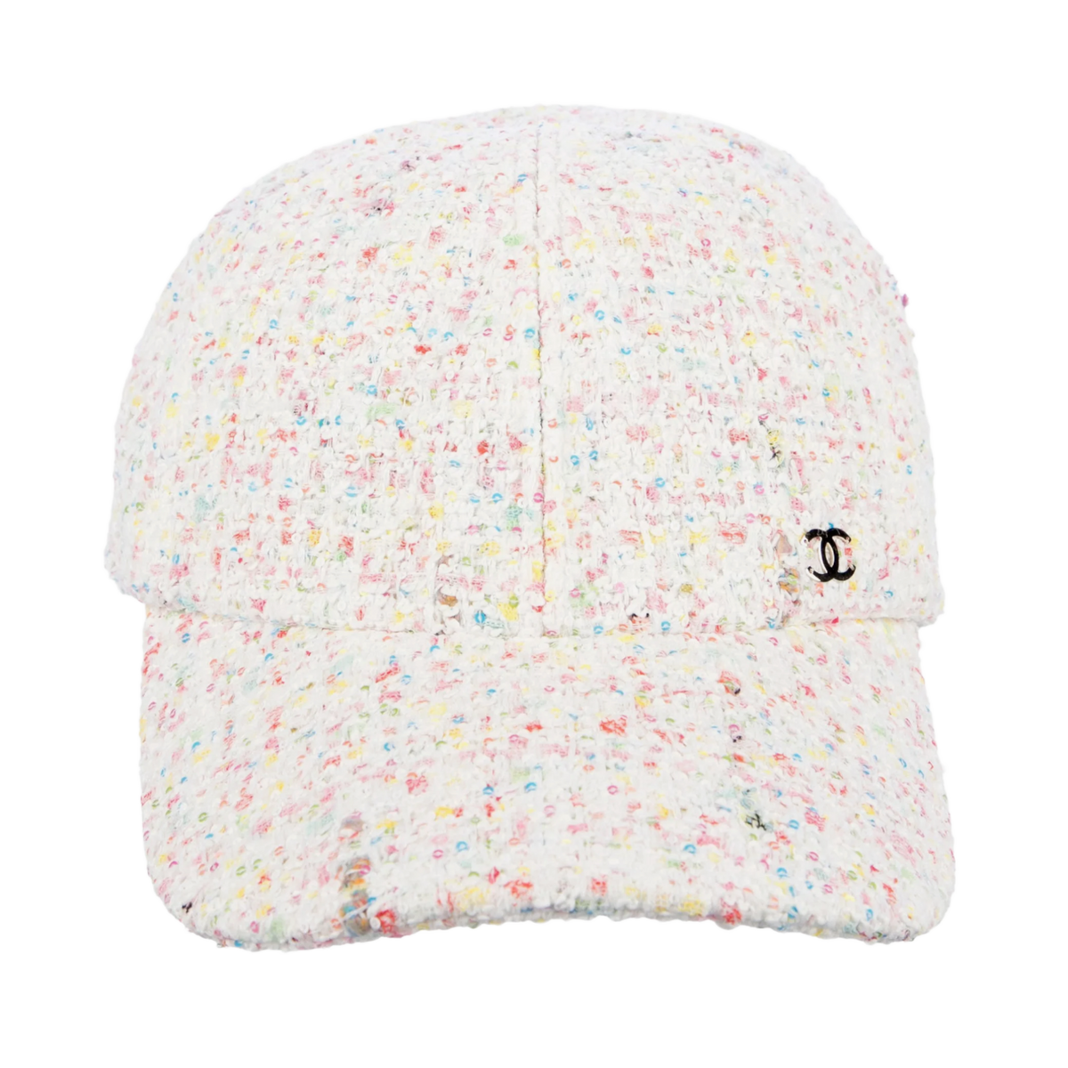 Chanel '2025 Multicolor' Tweed Baseball Hat