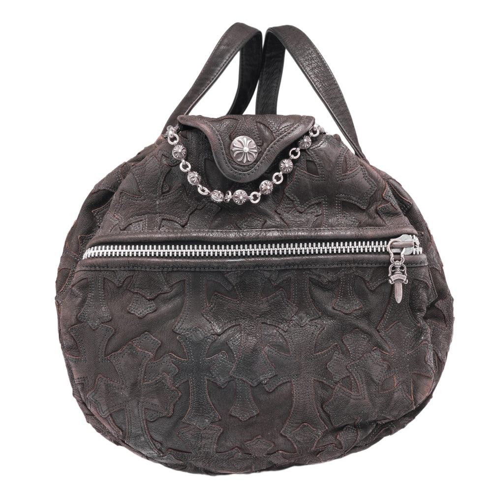 Chrome Hearts 'XXL Cross Patch' Duffle Gym Bag