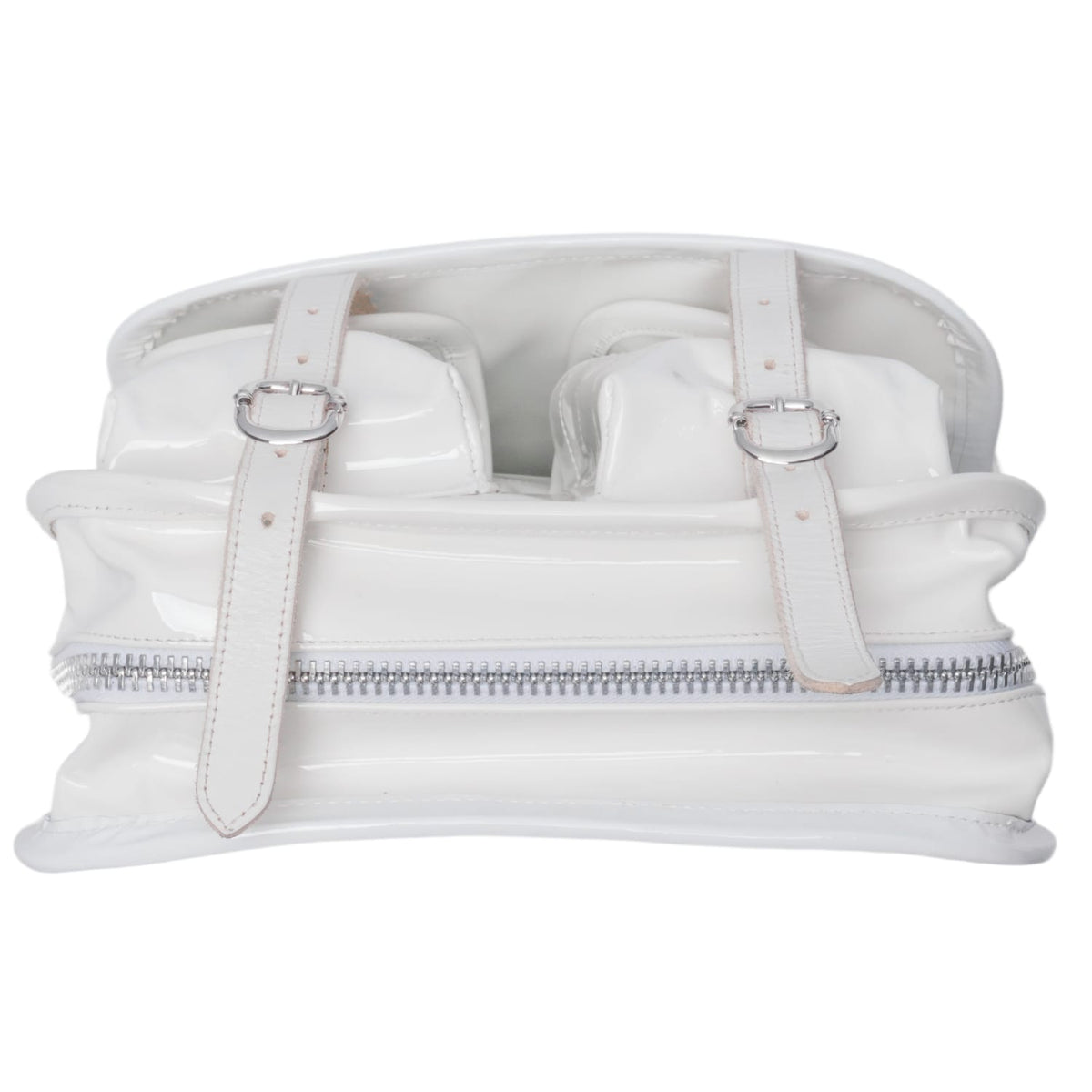 Chrome Hearts 'Multi Color' White Patent Leather Messenger Bag