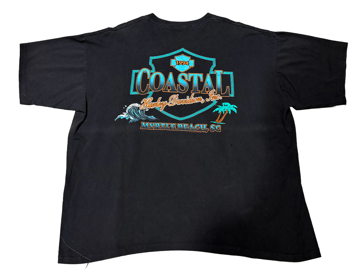 Harley Davidson 'Chrome Coastal' Vintage Tee