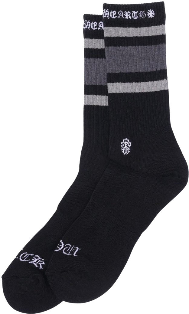 Chrome Hearts 'Fuck You' Black Multicolor Socks