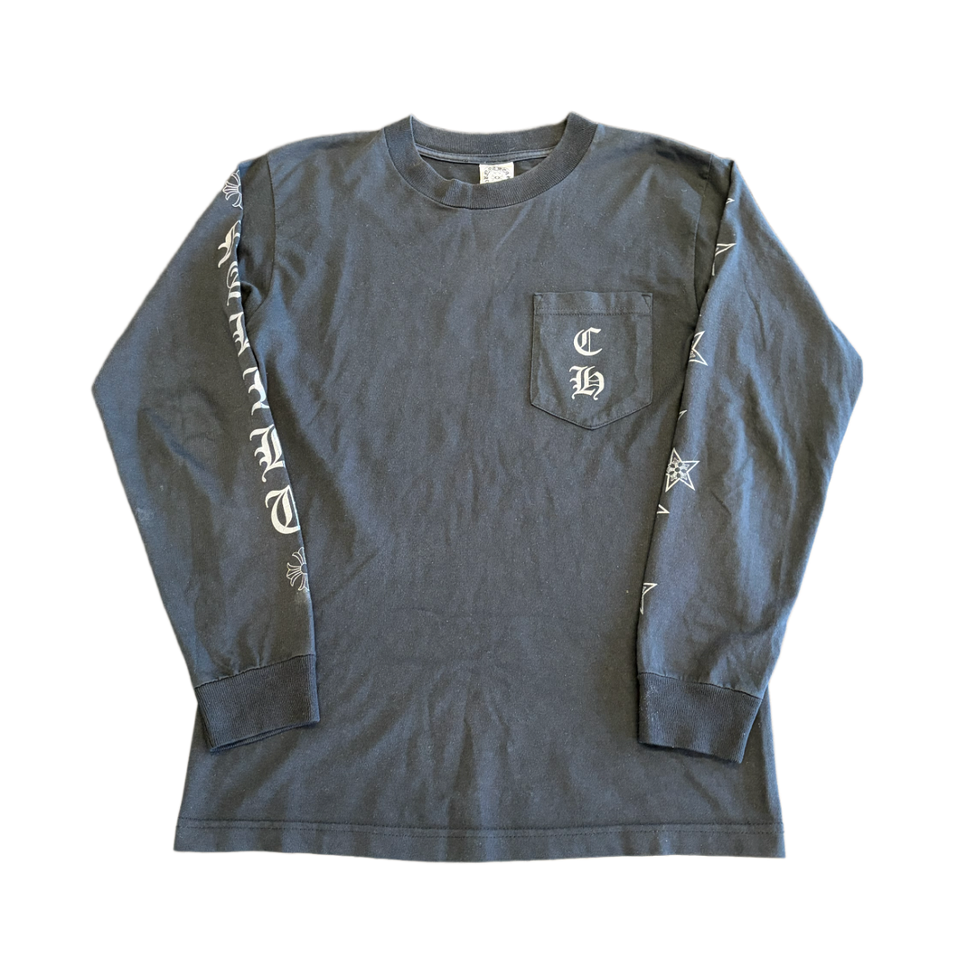 Chrome Hearts Vintage Black 'Malibu Star' Longsleeve 