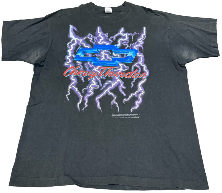 Chevrolet 'Chevy Thunder' Vintage Black Tee
