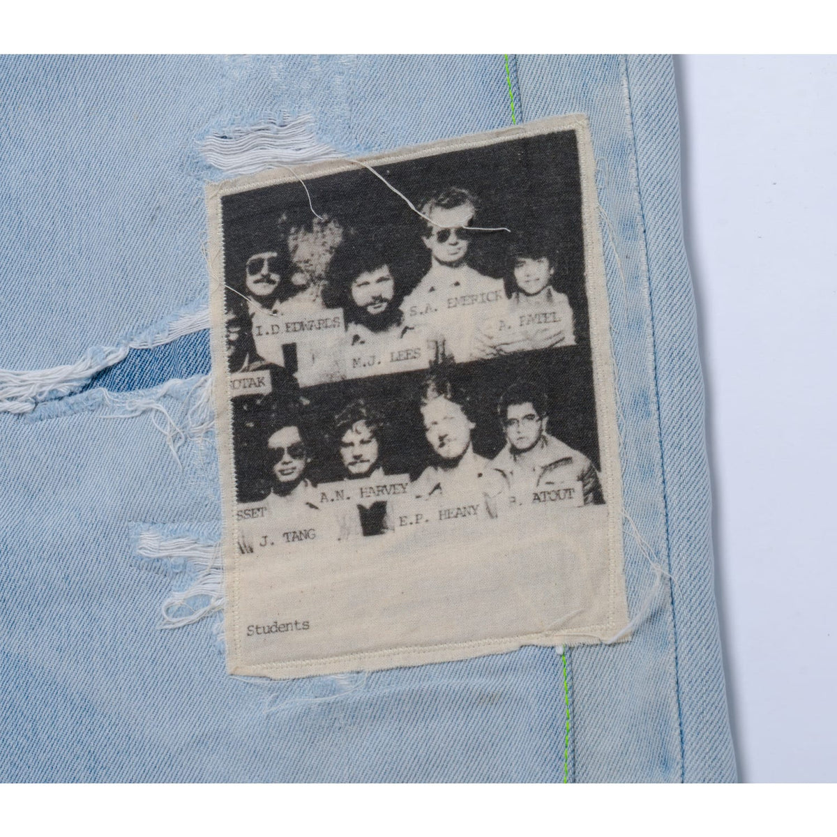 Better With Age 'Blue' Bernard Wide Jeans
