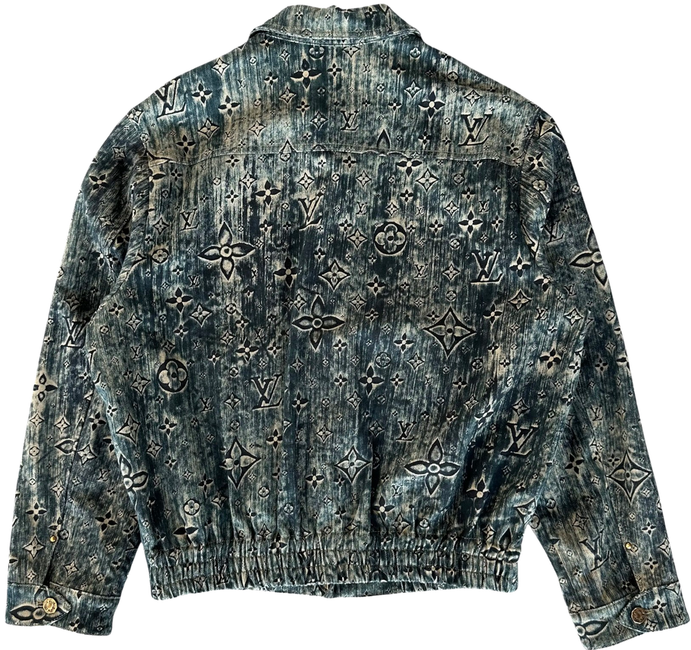 Louis Vuitton 'Blue Star' Monogram Jean Jacket