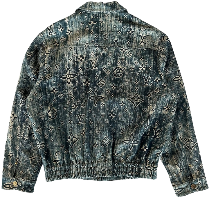 Louis Vuitton 'Blue Star' Monogram Jean Jacket