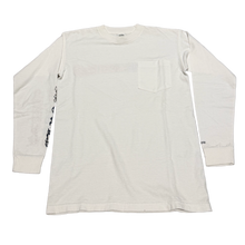 Chrome Hearts 'USA Scroll' Vintage White Pocket Longsleeve Tee