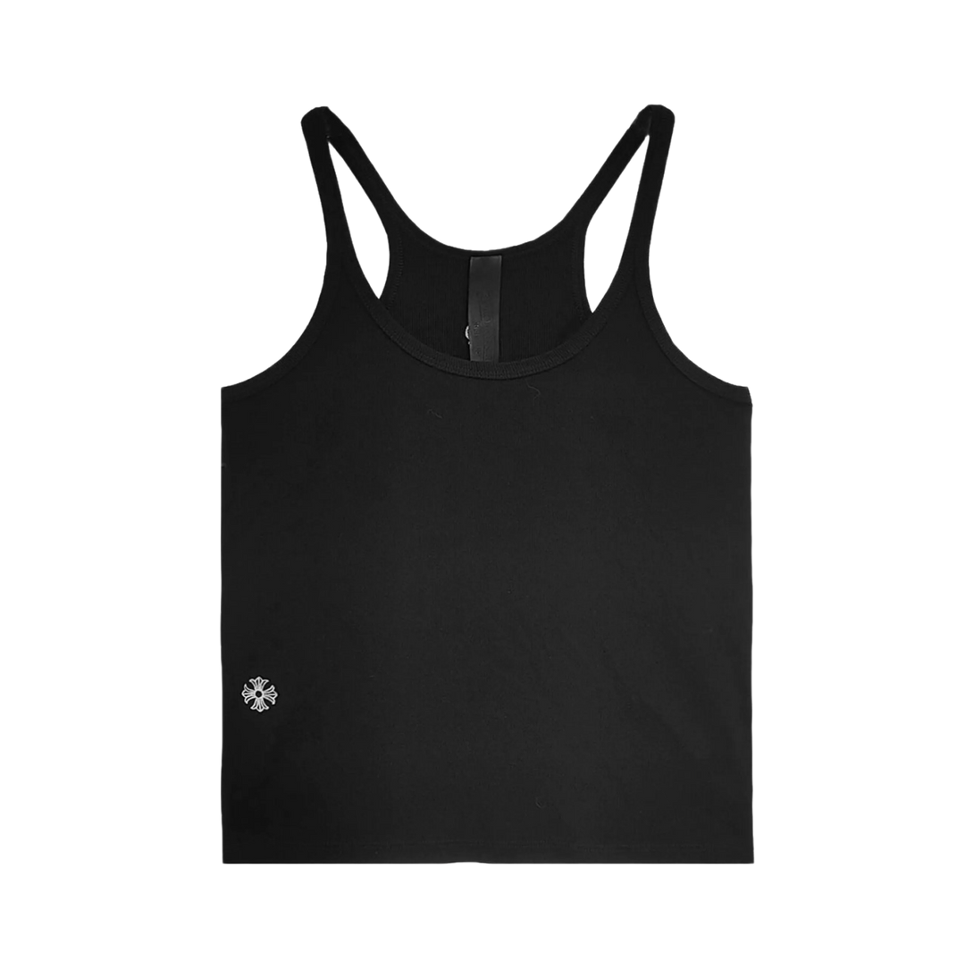 Chrome Hearts 'Bad Seed' CH Plus Embroidered Black Women's Tank Top