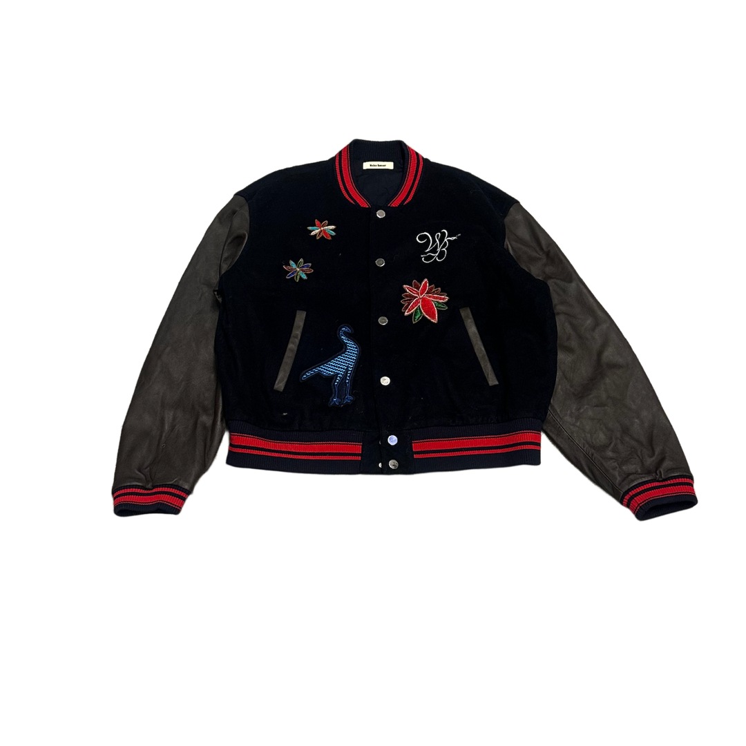 Wales Bonner 'Blue/Brown' Ascend Varsity Jacket