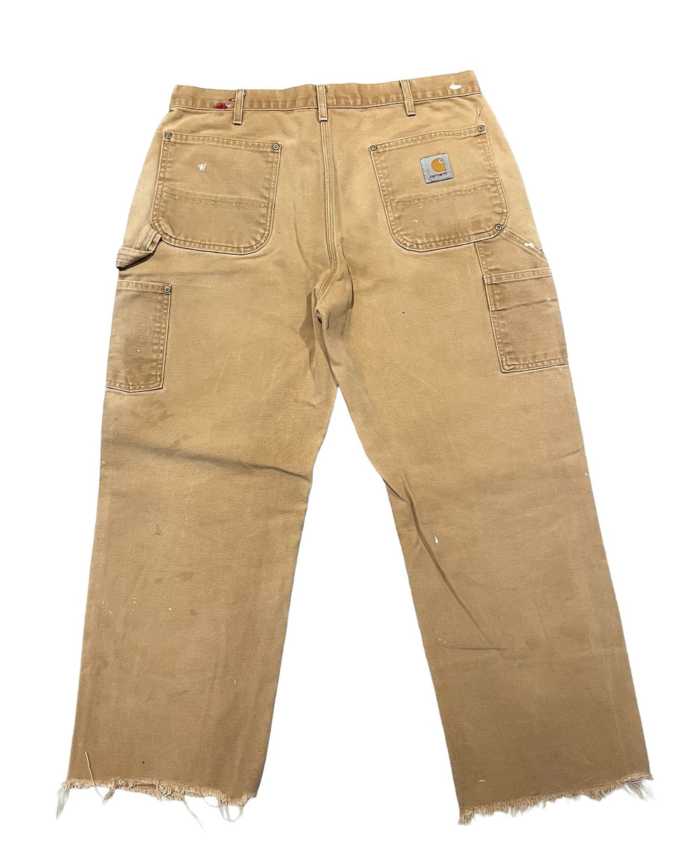 Carhartt 'Tan Paintted' Vintage Double Knee Pants