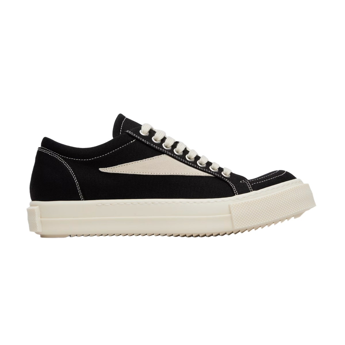 Rick Owens DRKSHDW 'Black' Canvas Extreme Vintage Sneaks