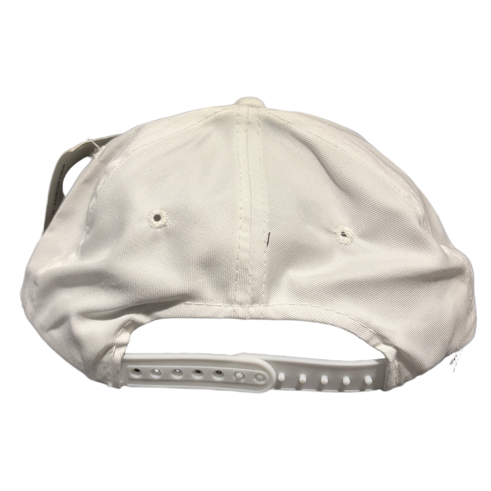 Vintage 'White' NBA Logo Snapback