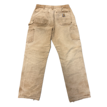 Carhartt 'Distressed Tan' Double Knee Vintage Work Pants