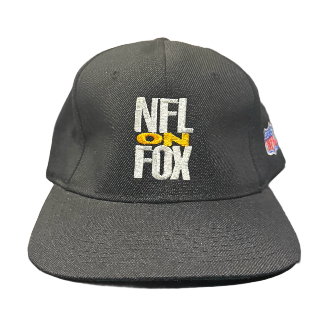 NFL on Fox 'Black' Vintage Snapback Hat