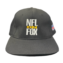 NFL on Fox 'Black' Vintage Snapback Hat