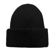 Chanel 'Black/Ecru' Cashmere Cloche Beanie