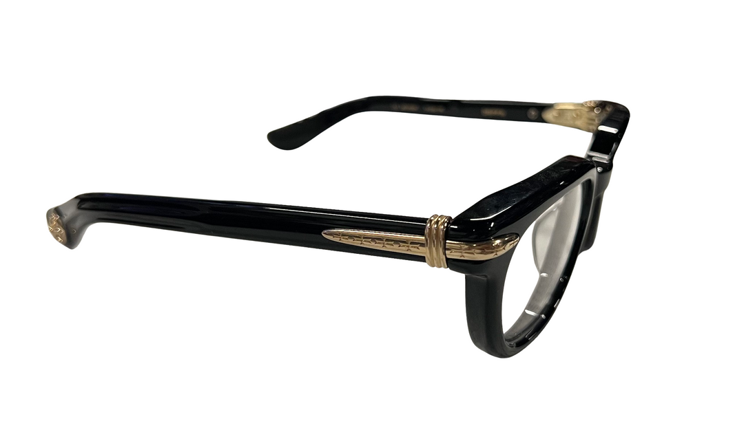 Chrome Hearts 'Drippin' Black Glasses