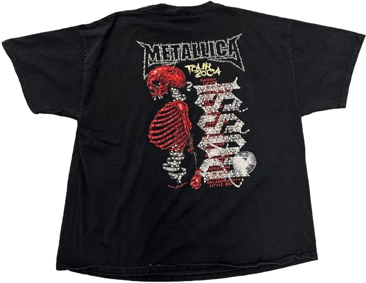 Bossi 'Metallica Pit Boss' Rhinestone Vintage Tee