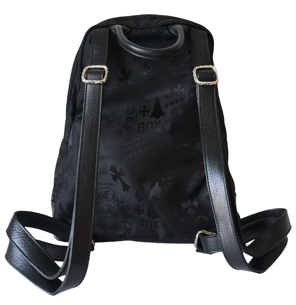 Chrome Hearts 'Nylon Stencil' Black 7th Grade Backpack