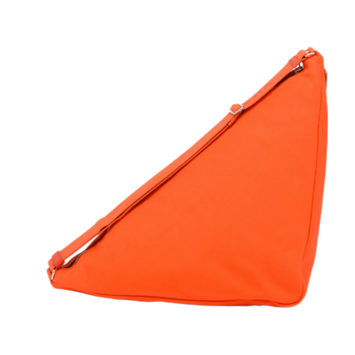 Prada 'Orange' Triangle Shoulder Bag