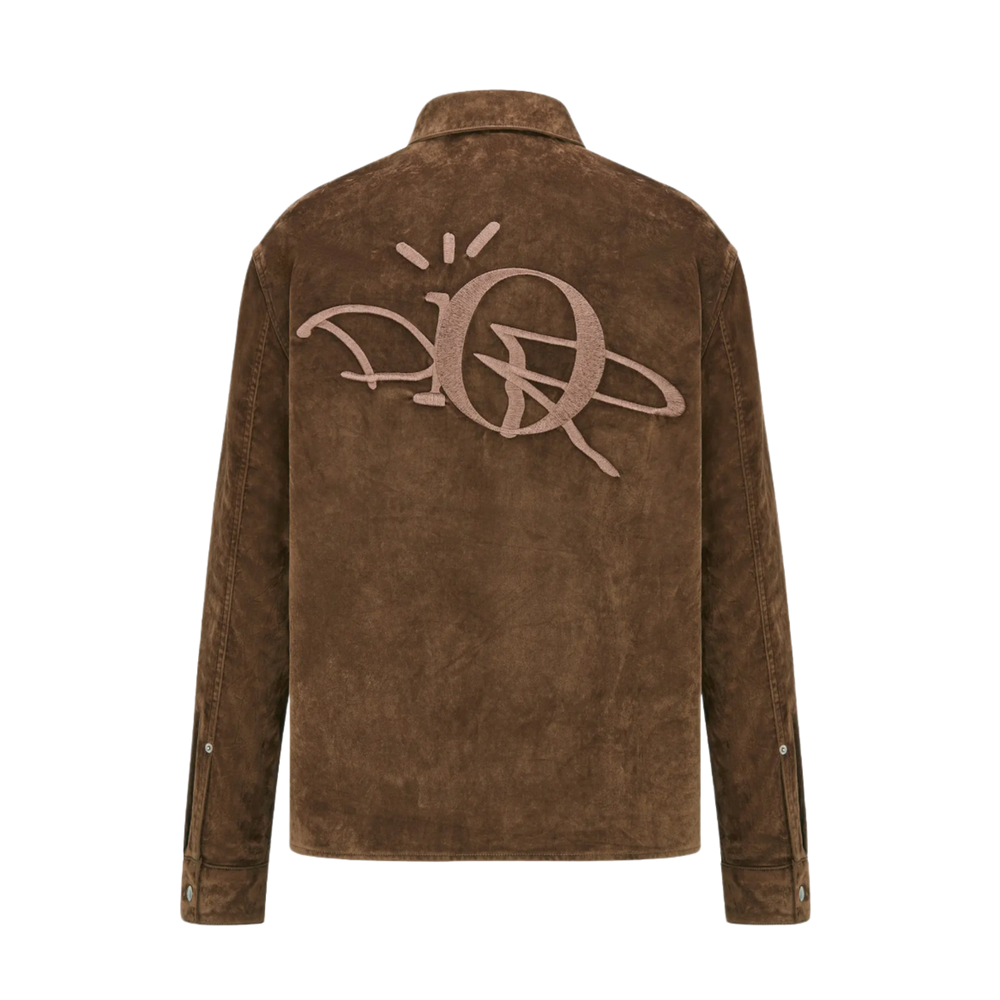 Dior Cactus Jack 'Mocha Brown' Oversized Shirt