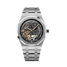 Audemars Piguet Royal Oak 15407ST Skeleton Stainless Steel Openworked Dial Watch 2023