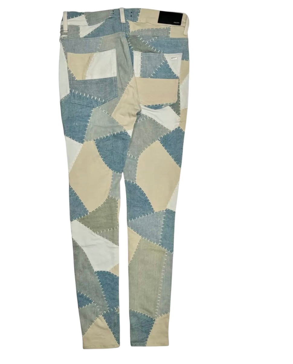 Amiri 'Denim Patchwork' Jeans