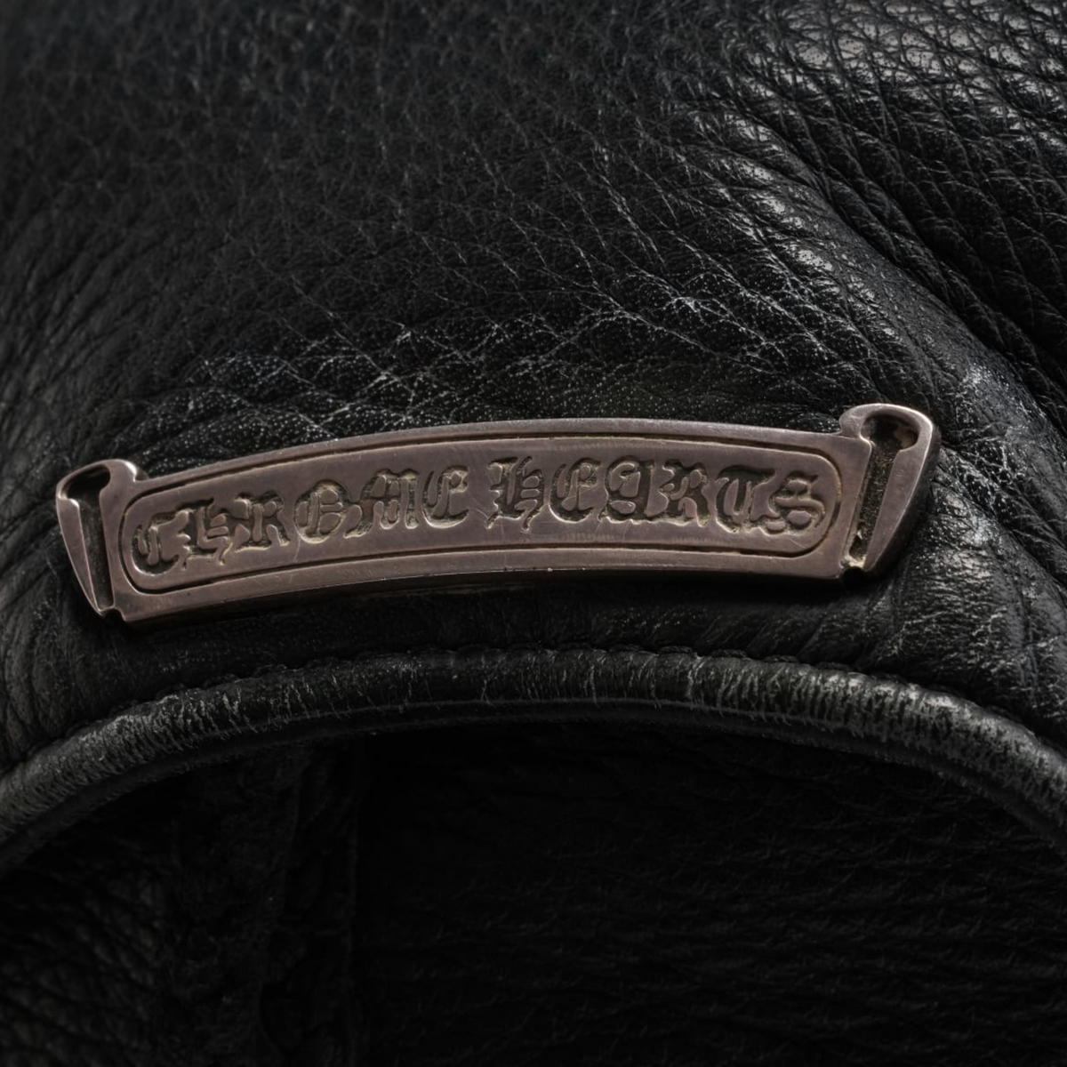 Chrome Hearts 'Black' Fleur Gunslinger Leather Backpack