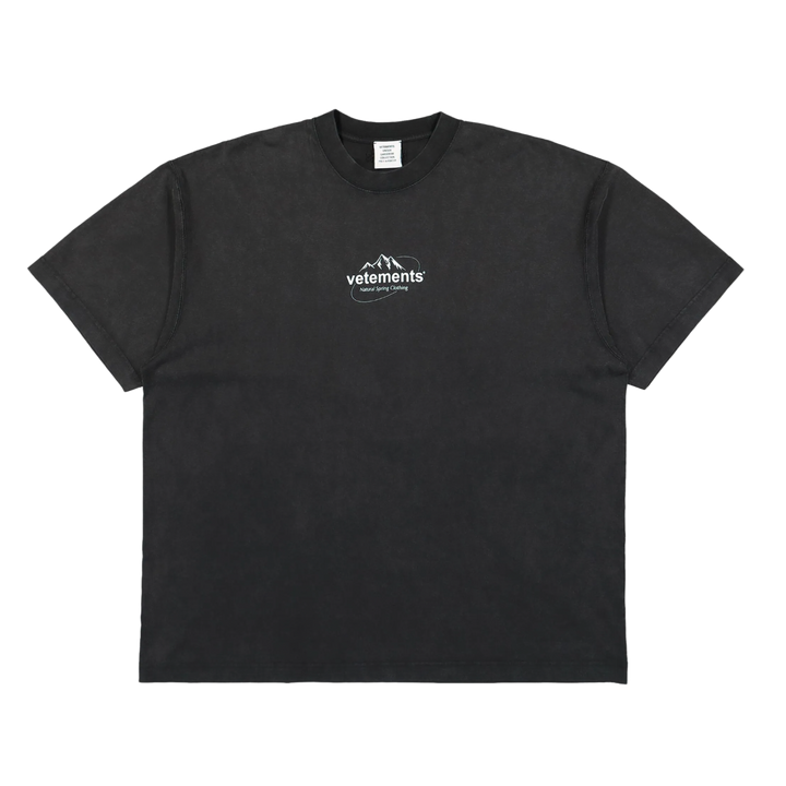 Vetements 'Spring Water' Black Tee