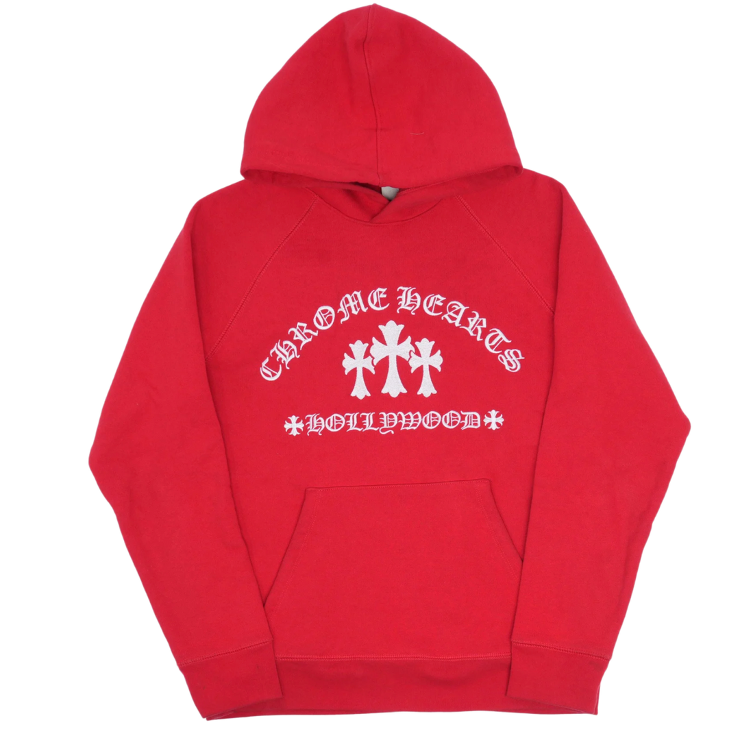 Chrome Hearts 'Red' King Taco Hoodie