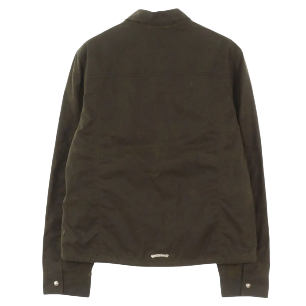 Chrome Hearts 'Brown' Oiled Cross Ball Button Multi Jacket 