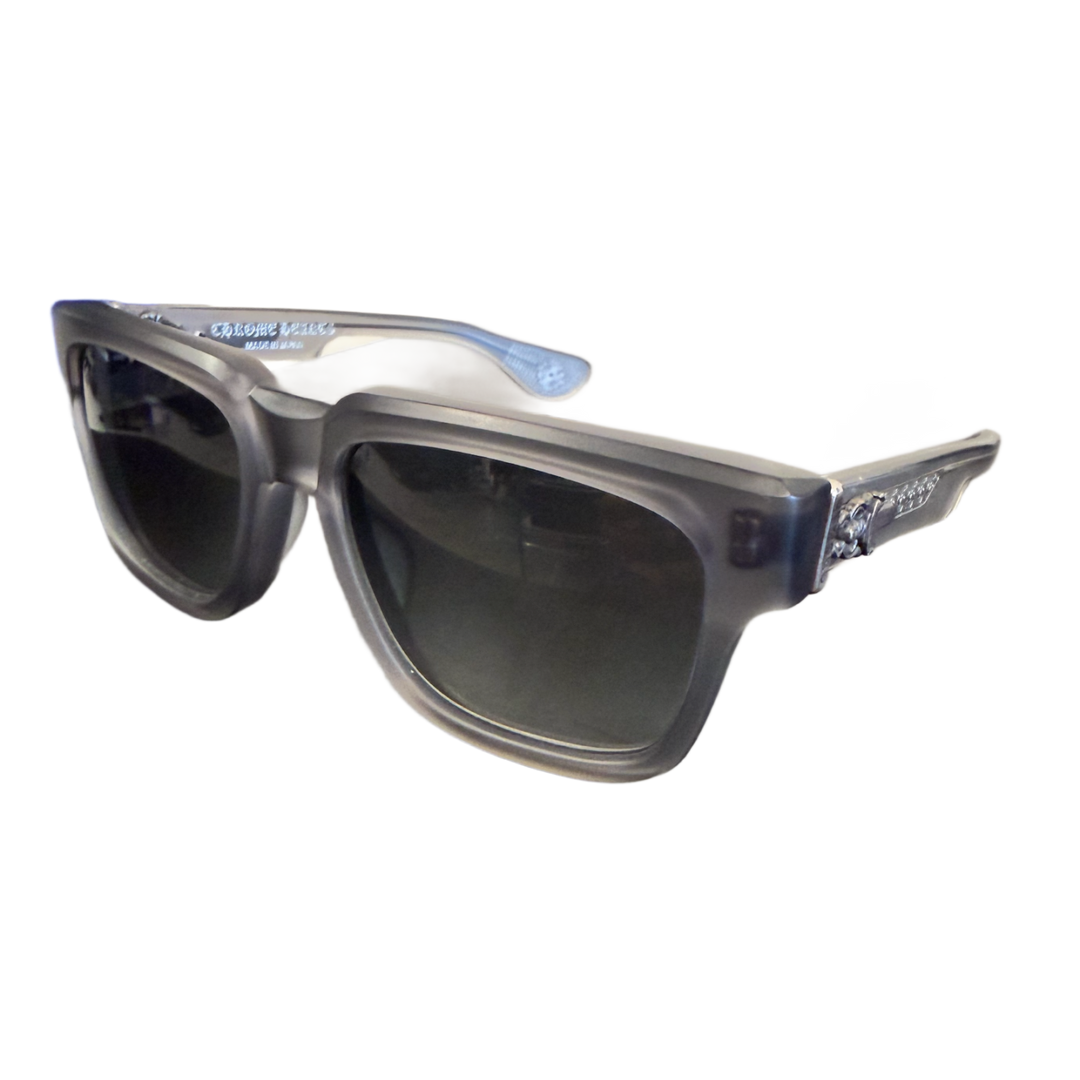 Chrome Hearts 'Matte Grey' Box Officer Sunglasses