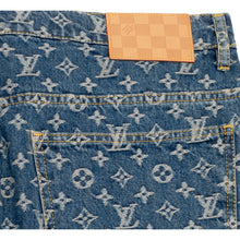 Louis Vuitton 'Blue Denim' Monogram Chino Jeans